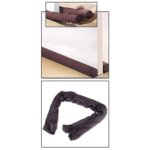 PVC Door Guard (39 Inches, Pack of 3) Gap Filler for Door Bottom Seal Strip - Sound-Proof, Reduce Noise, Energy Saving Door Stopper for Reduce Door Dust, Insects Protector (Brown)