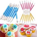 Molding Tools Set of 8 Pieces Cake Decorating Kit and Modelling Tools Plastic Tool Kit Crafts Plastic Carving Modelling Tools (Multi-Colour)