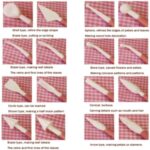 Molding Tools Set of 8 Pieces Cake Decorating Kit and Modelling Tools Plastic Tool Kit Crafts Plastic Carving Modelling Tools (Multi-Colour)