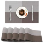Good quality placemats with exquisite design and very elegant looking, to add more fun to your kitchen table. Perfect for daily use, good match with dark wood table, glass table, white dining table, wooden farmhouse table, brown dinning table. Stylish placemats would be a good decoration and life quality of your home,dining hall, kitchen,hotel and business office.