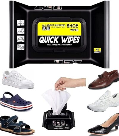Shoe Wipes Sneaker Wipes (1 Pack of 80 Pcs) Instant Sneaker Cleaner Shoe Cleaning Wipes Sneaker Wipes for Shoes Quick Remove Dirt Stain Shoe Cleaner Wipes Shoe Wipes for Sneakers Cleaning Kit