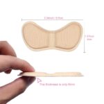 Heel Cushion Pads Soft Shoe Inserts Self-Adhesive Foot Care Protector Grips Liners Loose Shoes With Foam Material For Foot Care (Multi-color, 1 pair)