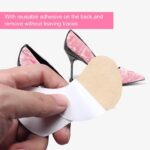 Heel Cushion Pads Soft Shoe Inserts Self-Adhesive Foot Care Protector Grips Liners Loose Shoes With Foam Material For Foot Care (Multi-color, 1 pair)