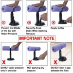 Sit Up Assistant Device Bar | Abs Master Home Gym | Crunches Equipment | Gym Instrument for Home Workout | Abdomen Exercise Push Up | Abs Workout Equipment with Self Suction (Multicolor)