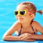 Baby Waterproof Ear Stickers, Baby Waterproof Ear Protector, Newborn Ear Protection for Swimming Showering Surfing Snorkeling and Other Water Sports Kids Size (1pcs)