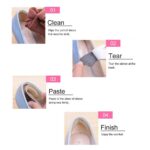 Heel Cushion Pads Soft Shoe Inserts Self-Adhesive Foot Care Protector Grips Liners Loose Shoes With Foam Material For Foot Care (Multi-color, 1 pair)