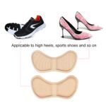 Heel Cushion Pads Soft Shoe Inserts Self-Adhesive Foot Care Protector Grips Liners Loose Shoes With Foam Material For Foot Care (Multi-color, 1 pair)