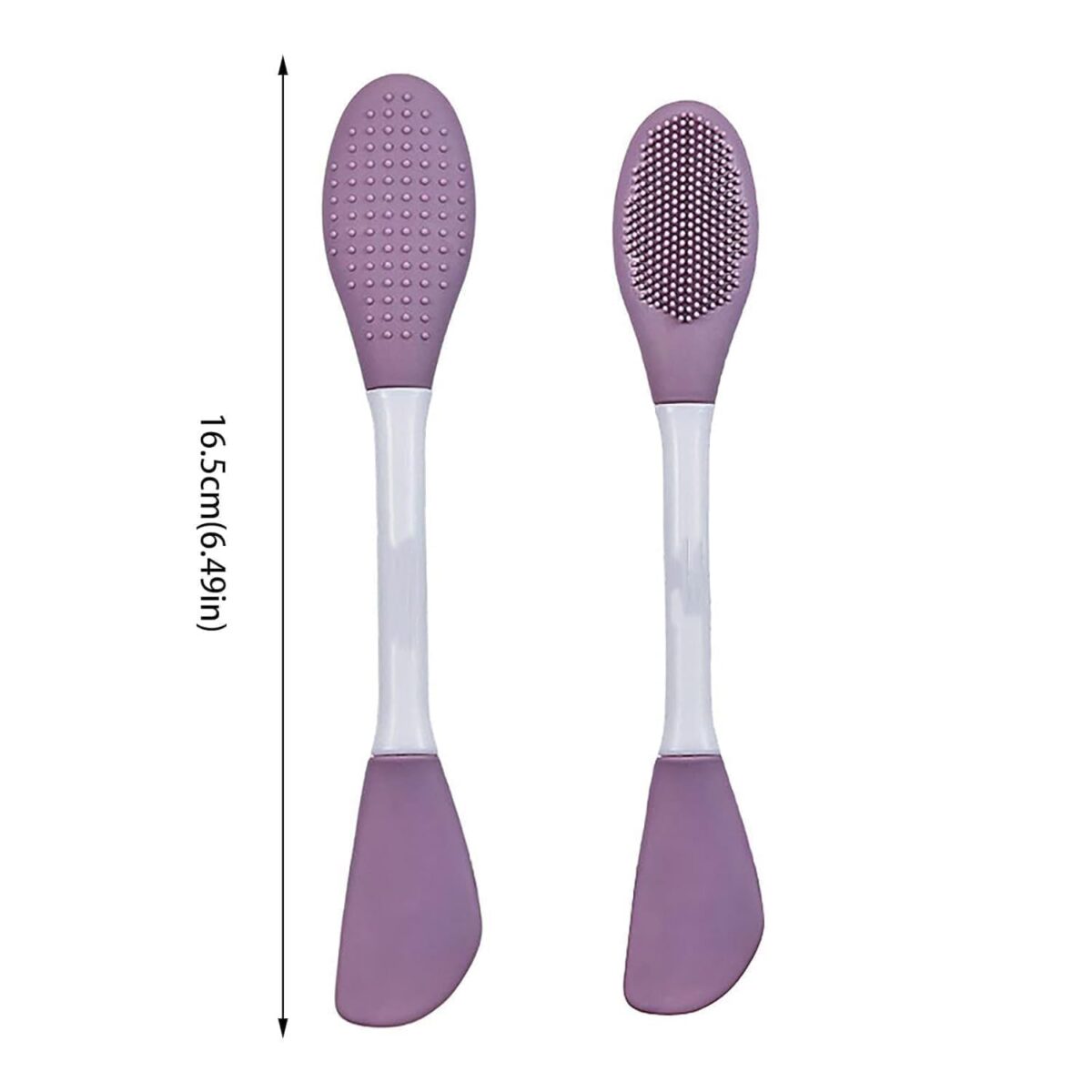 Silicone Face Mask Brush, Facial Mask Applicator, Makeup Removel Scrubber, Lips Face Cleansing Exfoliating Brush And Body Butter Applicator (1pcs)
