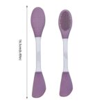 Silicone Face Mask Brush, Facial Mask Applicator, Makeup Removel Scrubber, Lips Face Cleansing Exfoliating Brush And Body Butter Applicator (1pcs)