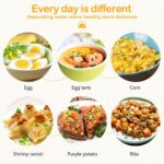 Electric Egg Cooker Egg Boiler for Easy-To-Peel, Soft Medium or Hard Boiled Eggs, 7 Egg Capacity, with Auto Shut Off Feature (Multi)
