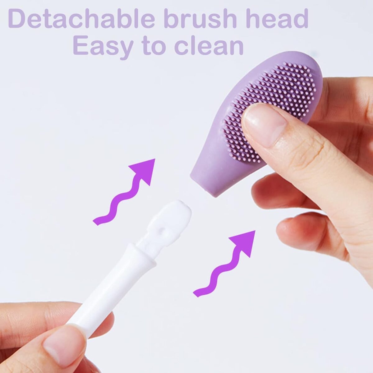 Silicone Face Mask Brush, Facial Mask Applicator, Makeup Removel Scrubber, Lips Face Cleansing Exfoliating Brush And Body Butter Applicator (1pcs)