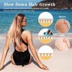 Crystal Hair Eraser for Women and Men, Reusable Crystal Hair Remover Device Magic Painless Exfoliation Hair Removal Tool, Magic Hair Eraser for Back Arms Legs