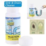 Powerful Drain Blockage Cleaner Sink Powder/Drain Cleaner & Clog/Automatic Toilet Blockage Cleaner - 110 GM