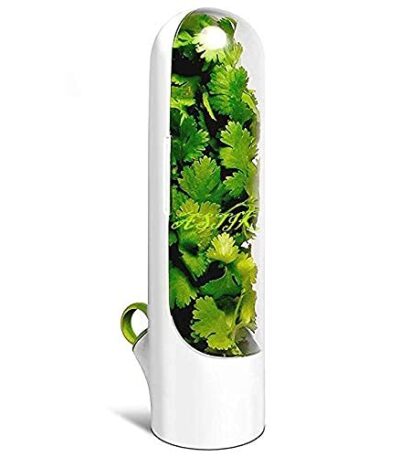 Plastic Herb Saver Pod For The Fridge Small Produce Saver Food Storage Container Vegetable Keeper Herbs Storage Bpa Free Vegetable Container Keep Fresh Herb Saver