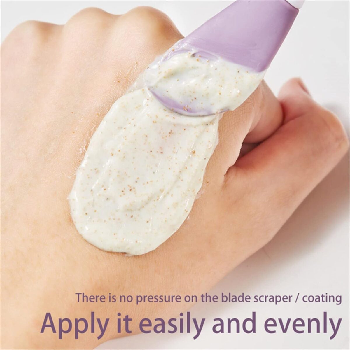 Silicone Face Mask Brush, Facial Mask Applicator, Makeup Removel Scrubber, Lips Face Cleansing Exfoliating Brush And Body Butter Applicator (1pcs)