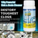 Powerful Drain Blockage Cleaner Sink Powder/Drain Cleaner & Clog/Automatic Toilet Blockage Cleaner - 110 GM