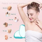 Crystal Hair Eraser for Women and Men, Reusable Crystal Hair Remover Device Magic Painless Exfoliation Hair Removal Tool, Magic Hair Eraser for Back Arms Legs