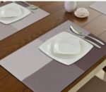 Good quality placemats with exquisite design and very elegant looking, to add more fun to your kitchen table. Perfect for daily use, good match with dark wood table, glass table, white dining table, wooden farmhouse table, brown dinning table. Stylish placemats would be a good decoration and life quality of your home,dining hall, kitchen,hotel and business office.
