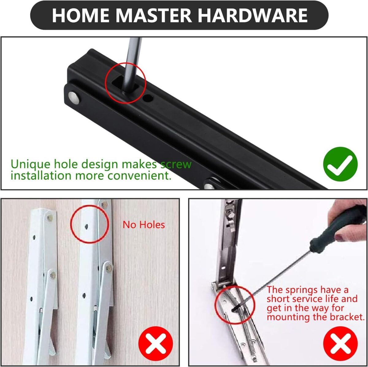 Folding Table Black Shelf Bracket for DIY Wall Mounted Workbench,L Shelf Brackets Collapsible, Heavy Duty Hinge Space Saving for Countertop Bench Desk (30CM)