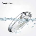Stainless Steel Snack Plate, Condiment Divided Tray Sauce Dish for Dinner Snack and Salad, Tomato Sauce Set of 1