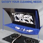 Chimney Cleaning Cover | Range Hood Cleaner Cover | Protective Sheet For Top | Dust Water Bag Protection For Kitchen | Oil Washing Cover
