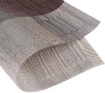 Placemats for Dining Table Heat Resistant Kitchen Table Mats Washable PVC Place Mats Stain Resistant Non-Slip Placemat