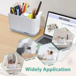 Easy-Store Toothbrush Caddy, Bathroom Toothbrush Toothpaste Tube Holders Organizer Container Stand Storage Box (Multicolor,Pack of 1)