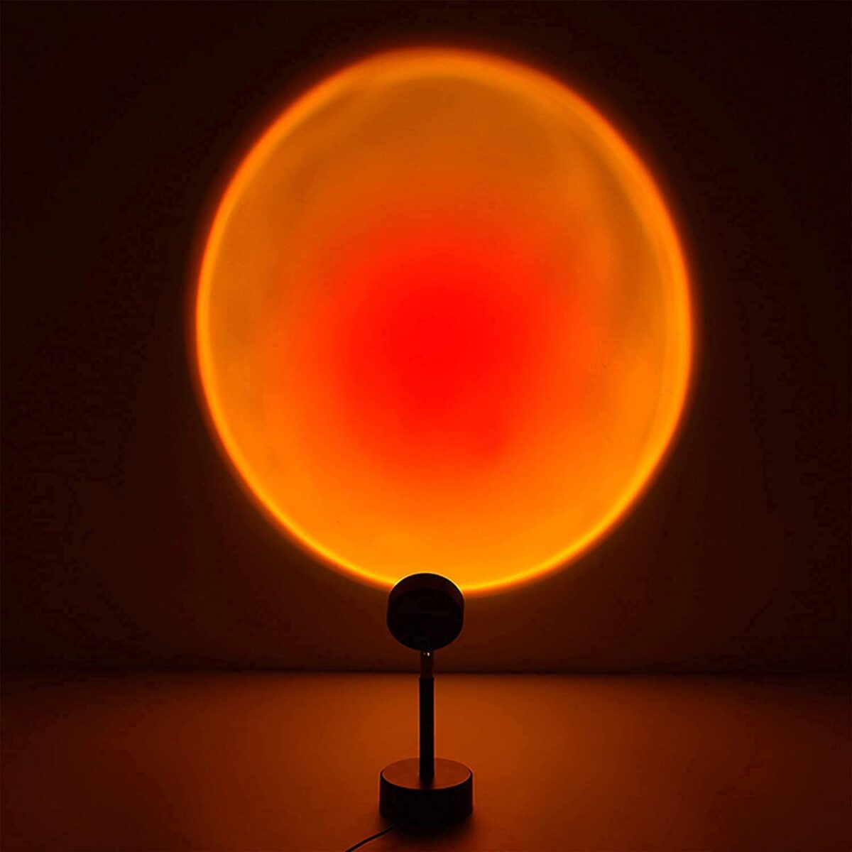 Night Light Projector Led Lamp,90 Degree Rotation Rainbow Projection Lamp,Romantic Led Light for Kids Adults, Sunset Night Light for Home Party Living Room Bedroom Decor