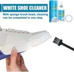 Shoes Cleaner for White Shoes, Sneakers, Leather Shoes, Suede, Tennis shoe cleaner, Shoes Whitening Cleansing Gel Shoe, Fast Acting Cleaner, Foaming Stain Remover for Shoes