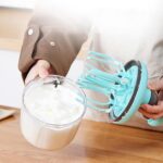 Egg Beater Hand Crank,Manual Egg Beater,Hand Cranked Cream Mixer Hand-cranked Whisk Manual Eggbeater Mixer Kitchen Baking Tools Kitchen Accessories